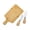 A, variant on BMYJ Round Wood Charcuterie Board Set with Stainless Steel Knives and Forks, Mini Cheese Serving Board, Includes Thank You Card and Gift Box, Perfect for Wedding Guests and Party Gifts