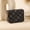 BLACK, variant on Pink SweetHeart Zip Mini Wallet – Compact Double-Zipper Card & Coin Holder