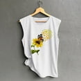 thumbnail image 4 of Mchoice Sunflower Tank Tops for Women Sunflower Print Sleeveless T-Shirt Teen Girls Funny Graphic Tee Casual Vacation Shirt on Clearance, 4 of 5