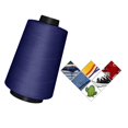 thumbnail image 1 of Hilo de coser de poliéster Hilo de acolchar para de coser Cono de hilo de coser multiusos para Serger Overlock Merrow individual 2843 ya Azul marino Baoblaze Hilo de coser de poliéster, 1 of 6