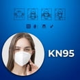thumbnail image 3 of Cubrebocas KN95 Mascarilla KN95 Caja con 100 piezas 5 Capas con Certificado &nbsp;KN95 Mascarilla Salud, 3 of 4