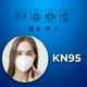 thumbnail image 3 of Cubrebocas KN95 Mascarilla KN95 Caja con 100 piezas 5 Capas con Certificado &nbsp;KN95 Mascarilla Salud, 3 of 4