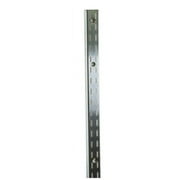Econoco - SS22/96-C - 96" Chrome Heavy Weight Surface Mount Double Slotted Standard for President Line Brackets - Sold in Pack of 10