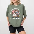 thumbnail image 3 of “It’s a Beautiful Day for Learning” Teacher Comfort Colors T-Shirt – Cute Goose Graphic Tee, Fun Back to School Shirt for Educators, 3 of 7