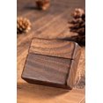 thumbnail image 2 of Wooden Ring Box For Proposal,wedding Engagement Ring Boxes Portable Small Slim Wooden Ring Box For Wedding Ceremony Ring Bearer Box(small, Black Walnu, 2 of 5