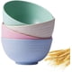 thumbnail image 1 of Grain bowl - a set of 4 wheat straw fiber bowls, indestructible light snacks, rice, seasonings, side dishes or ice cream, 1 of 4