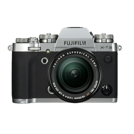 Fujifilm X-T3 26.1MP Mirrorless Digital Camera with XF 18-55mm f/2.8-4 R LM OIS Lens,