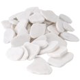 thumbnail image 1 of Piedras para Pintar SINJEUN 35 piezas Blancas 5-8 cm Piedras Planas, 1 of 7