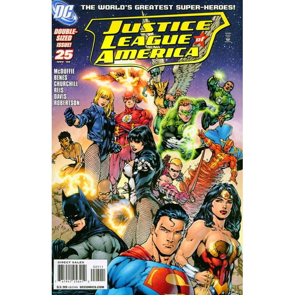 Justice League of America (2nd Series) #25 VF ; DC Comic Book