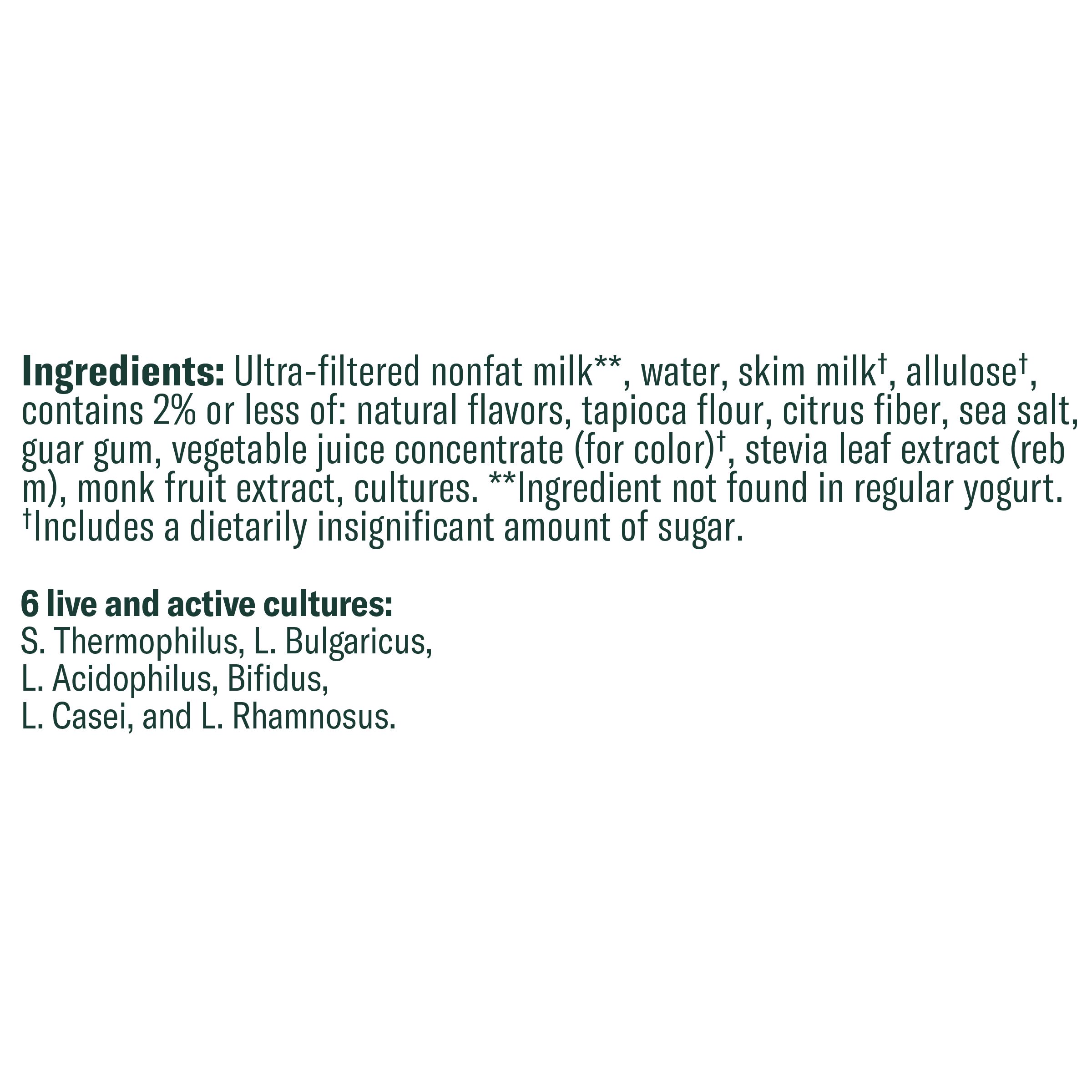 Chobani Zero Sugar Non-Fat Greek Yogurt Peach 5.3 oz Cup