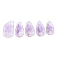 thumbnail image 2 of Yinanstore Pipa Nails Finger Protectors Comfortable Unique Artistic PC Pipa Finger Picks for String Instrument Playing for Professionals Purple M, 2 of 8