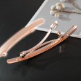 thumbnail image 6 of Women' Smooth Barrette Skinny Party Bridal Prom Clip Rose, 6 of 8