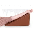thumbnail image 4 of Body Positioning  Pillow Brown Leather Sponge Support Lift Detachable  Body Positioner For Arm, 4 of 8