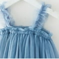 thumbnail image 4 of SXcggal Toddler Girls Sleeveless Tulle Holiday Party Dress Dance Party Princess Dresses Clothes Beautiful Fashionable Cute Children Dress, 4 of 5