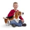 Melissa & Doug Giant Basset Hound Lifelike Stuffed Animal Dog