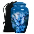 thumbnail image 2 of Butterfly Urn for Ashes for Women, Memorial Urns for Human Ashes, Urns for Human Ashes Adult Man, Large Urn for Ashes Adult Male(Size - 10inch 1Pcs, 3inch 2Pcs), 2 of 4