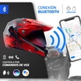 thumbnail image 4 of Casco Para Motocicleta Vento Crv1 Bluetooth L, 4 of 9