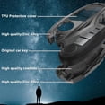 thumbnail image 4 of Zinc Alloy Key Fob Cover,Keychain,Full Protection Car Key Case for Altima Maxima Murano Pathfinder Rogue Sentra Versa Titan XD GTR Armada Smart Keyshell Accessories,Gun Color,For Nissan A, 4 of 9