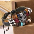 thumbnail image 5 of Bracelet en Cuir - Cuir Blanc, 5 of 5