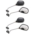 thumbnail image 1 of 2 Pair Bike Mirror 360°Rotation Back Rearview Mirror Wide Angle Handlebar Bicycle Cycling Mirror,2 pair Bike Mirror,Black, 1 of 8