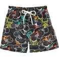 thumbnail image 1 of Boys Swim Trunks Beach Board Shorts Quick Dry Toddler Swimsuit Bathing Suits with Mesh Lining, 1 of 6