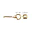 thumbnail image 3 of 4pcs Jewelry Box Mini Pull Rings, Vintage Copper  Pulls Vintage Brass  Pulls Wooden Cases Cabinet Pulls  Pulls Small Sized Pulling Attachment, 3 of 8