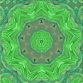 thumbnail image 1 of Ahgly Company Machine Washable Indoor Square Transitional Neon Green Area Rugs, 7' Square, 1 of 7