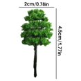 thumbnail image 2 of Inteprter 40 piezas de árboles en miniatura, arquitectura Artificial, paisaje, planta, decoración del hogar, suministros de adornos de paisaje Decoración del hogar, 2 of 6