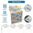 thumbnail image 6 of Cute Snowman Table Runner 120 Inches, Yellow Weather Snowy Rainy Sun Rainbow Bed Runner Dresser Scarves Tabletop for Indoor Outdoor Parties/Ceremony/Banquet, 13"x 120", 6 of 9