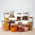 thumbnail image 4 of WASHWEPE Food Storage Jars Sealed Glass Jar with Lid for Kitchen Organization 1Pack, 4 of 7