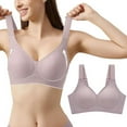 thumbnail image 2 of Women's Comfortable Adjustable T Shirt Bra with Steel Ring Support V Neck Design for Everyday Wear, 2 of 2
