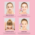 thumbnail image 4 of Rechargeable Silicone Facial Cleansing Brush Mini Waterproof Ultrasonic Pore Cleaner Skin Massage Import Device, 4 of 9