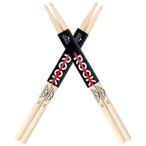 EASTROCK Drum Sticks 2 Pairs 5A Maple Wood 40cm Professional Drumsticks with Comfort Grip for All Drummer Drum Accessories