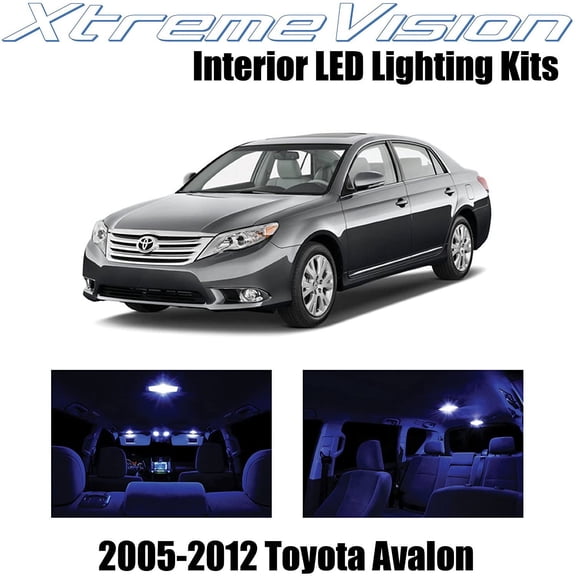 XtremeVision Interior LED for Toyota Avalon 2005-2012 16 pcs Blue Interior LED Kit Installation Tool Tool