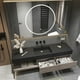 thumbnail image 4 of Bathroom Cabinet Smart Mirror Cabinet Slate Ceramic Integrated Washbasin Bathroom Vanity Cabinet with Sink Bathroom Furniture My Lux Decor Round, 4 of 13