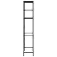 thumbnail image 2 of vidaXL 3-Tier Storage Rack over Laundry Machine Black 69x28x169 cm, 2 of 5