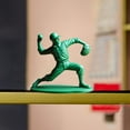 thumbnail image 4 of Classic Toy Set Interesting Green Baseball Soldier Character Miniature Statue for Home Desktop Decoration Baseball Player Figurine Unique Idea, 4 of 8