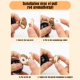 thumbnail image 6 of Alloy Car One-Button Start Lever with Aromatherapy Function, Universal for Most Cars, 6 of 9