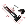 thumbnail image 3 of Soporte de asiento de motocicleta Sunnimix Negro, 3 of 7