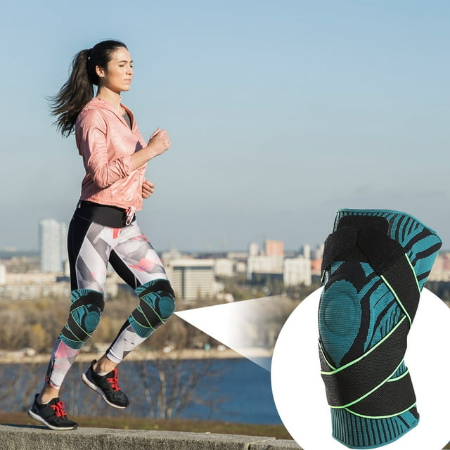 Meitianfacai Sports Knee Strap Nylon Breathable Basketball Football Running Fitness Protective Gear Knee Protection