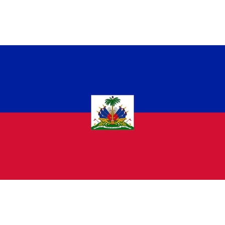 Haiti Flag Decal Sticker - 6 inches wide