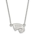thumbnail image 1 of Western Kentucky Small (1/2 Inch) Pendant w/Necklace (10k White Gold), 1 of 5