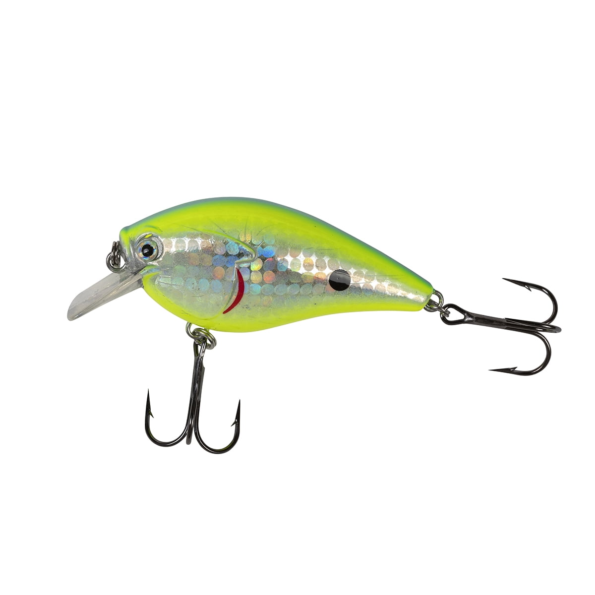 Ozark Trail 3/8-Ounce Square Bill Crankbait Fishing Lure - Lime Blue