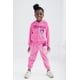 thumbnail image 3 of Set de ropa Disney Minnie Mouse para niñas pequeñas, terciopelo, rosa 6, 3 of 5