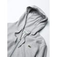 thumbnail image 3 of Mens Lacoste Silver Chine/Elephant Grey Sport Lightweight Hoodie - 5/L, 3 of 4