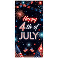 thumbnail image 3 of Patriotic Design Happy 4th of July Banner Firework Decoration Flag Theme Celebration for Independence Day Party Outdoor Event Holiday Display, 3 of 7