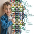 thumbnail image 3 of Blackout Kids Curtains,Colorful Skull Pattern Childrens Insulated Curtains Set Of 2,Bedroom Essentials,Toddler Room Decor 42x63in(106x160cm), 3 of 5