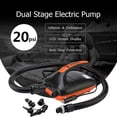 thumbnail image 3 of 16/20 Psi Dual Stage Electric Air Pump Intelligent Inflatable Pump For Inflatable Sup Stand Up Paddle Surfing Board With Nozzles-1, 3 of 3