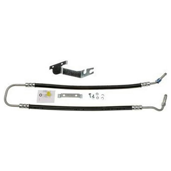 Power Steering Pressure Line Hose Assembly - Compatible with 2002 - 2005 Jeep Liberty 3.7L V6 Gas without Switch Port 2003 2004