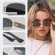 thumbnail image 4 of Livho 2025 Gafas de sol ovaladas de moda - Elegantes tonos polarizados para todos los días - Marcos de metal retro, 4 of 8